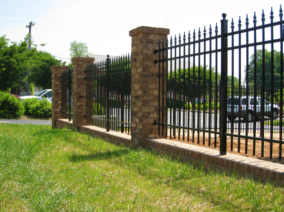 Aluminum Fencing Traditional Landscape New York by National Fence Systems, Inc. Houzz