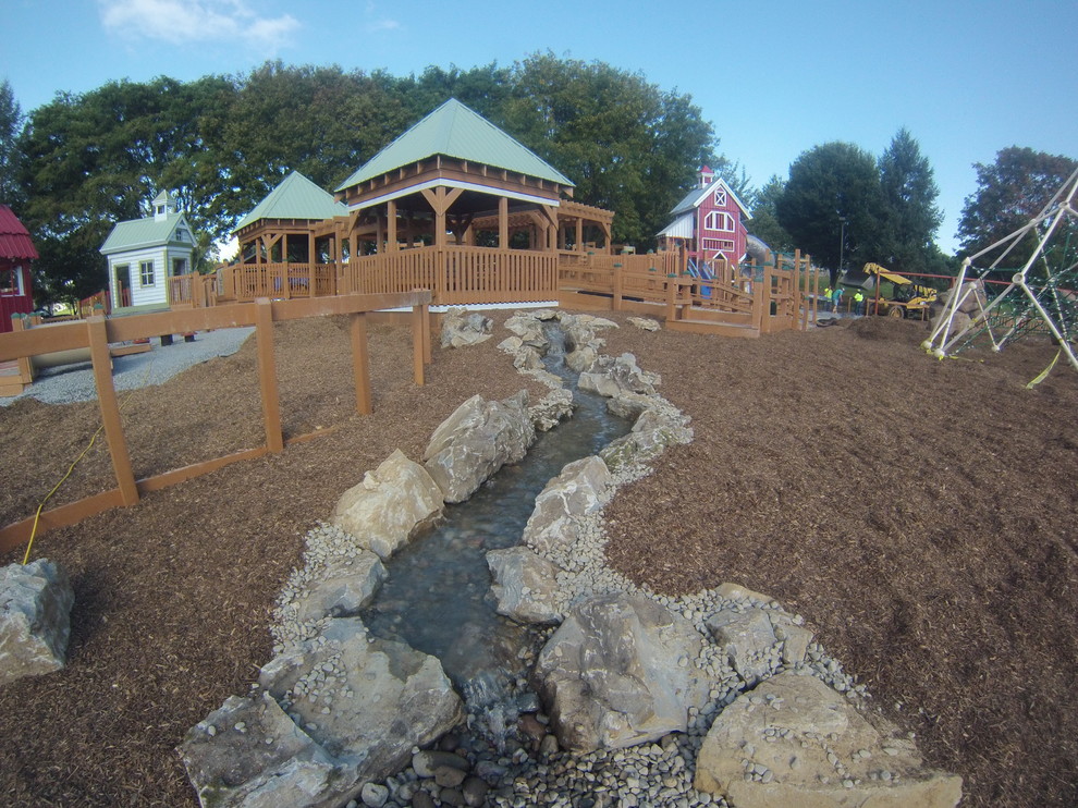 Amos Herr Dream Park Water Feature Landscape Other by C.E. Pontz