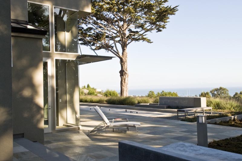 Aptos Contemporary Landscape San Francisco by Randy Thueme