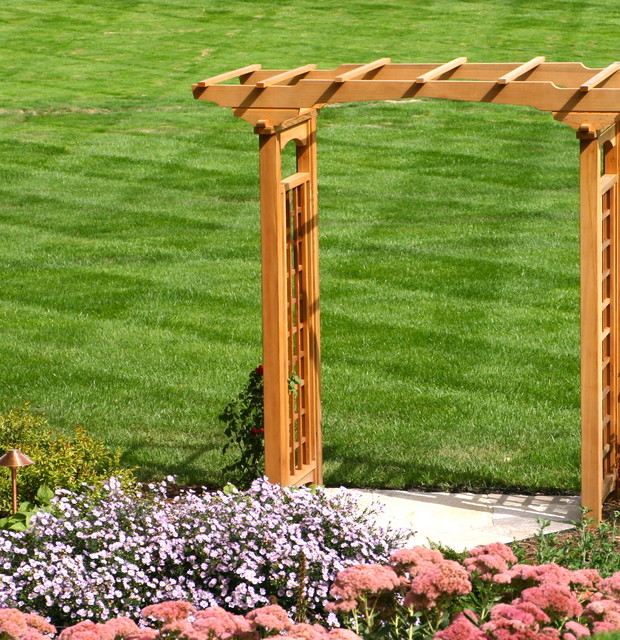 Arbors, Pergolas and Trellises Arts & Crafts Garden Chicago by