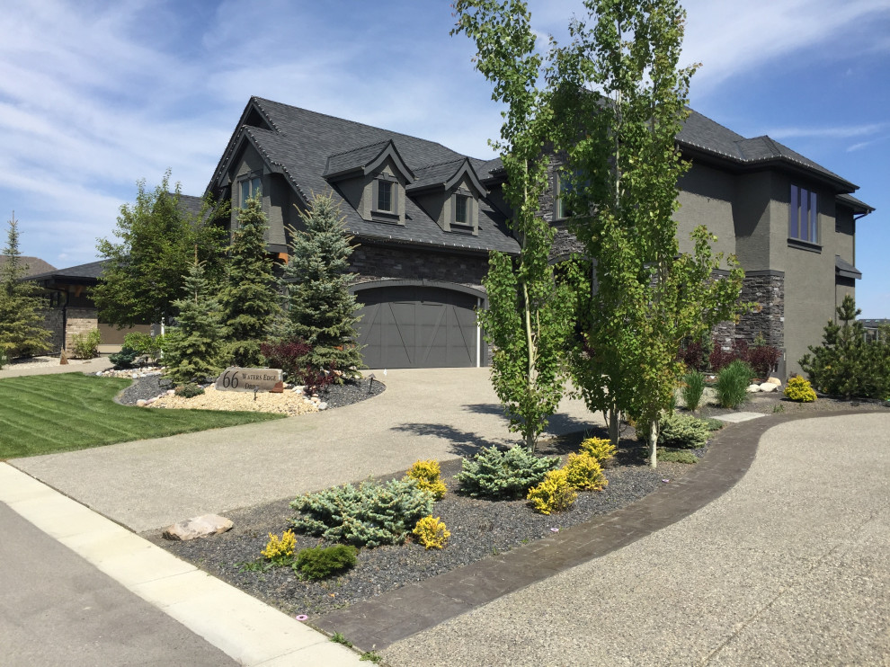 Artesia Showhome Parade Water Feature Landscape Calgary by