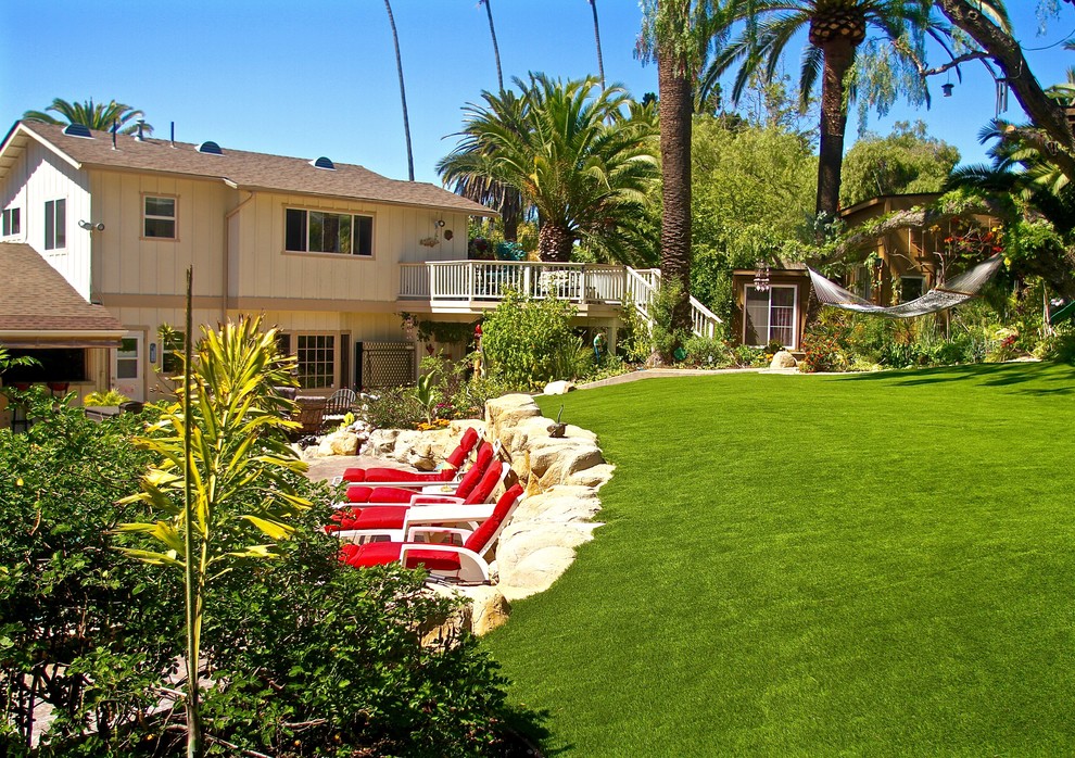 Artificial Grass Landscape Santa Barbara by EcoLawn SB Houzz