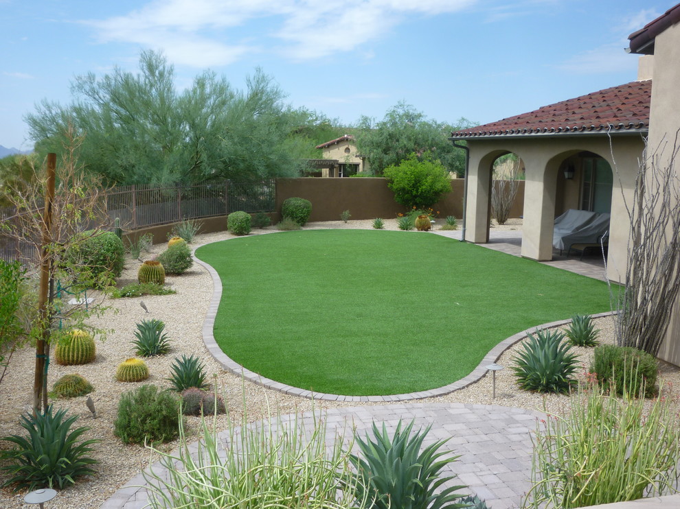 Photo of a contemporary landscaping in Phoenix.