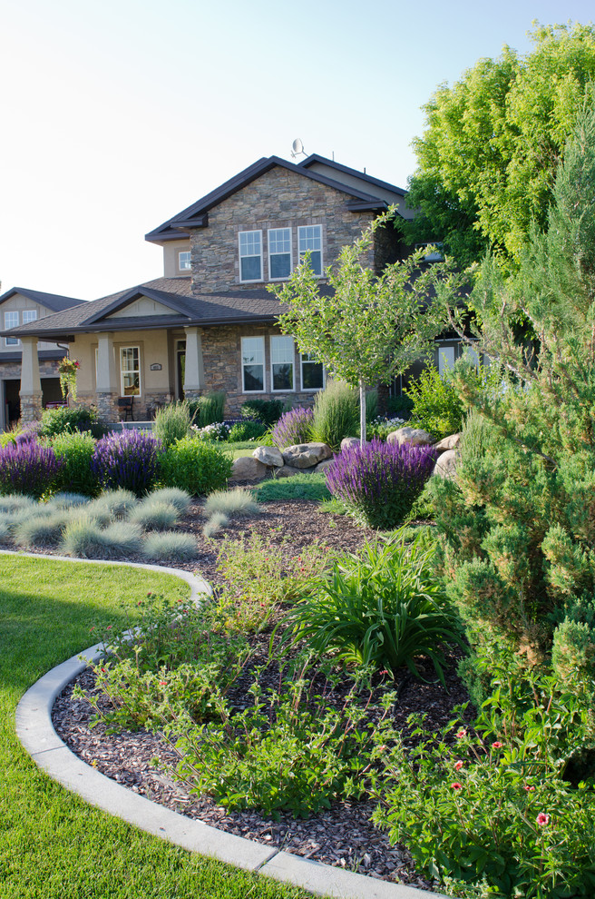 Ashton Residence Mediterranean Landscape Salt Lake City by