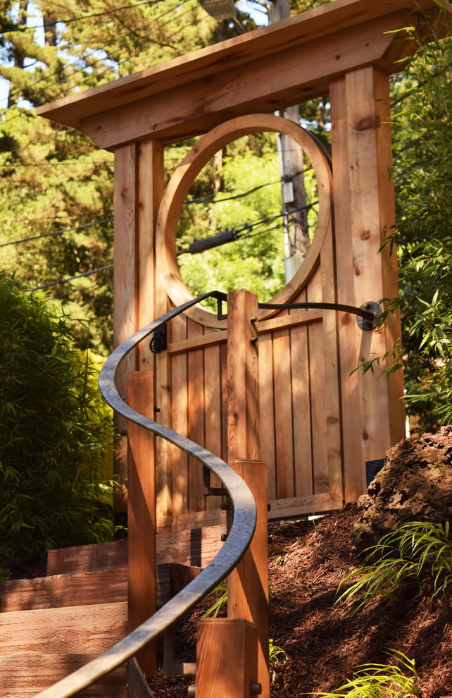 Inspiration for a world-inspired garden in San Francisco.