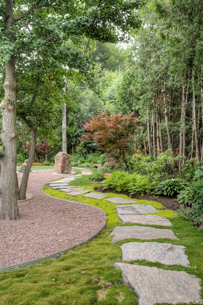 Asian Inspired Back Yard Oasis - Asian - Landscape - Toronto - by