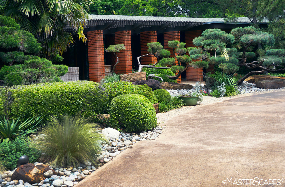 Asiatischer Garten in Austin