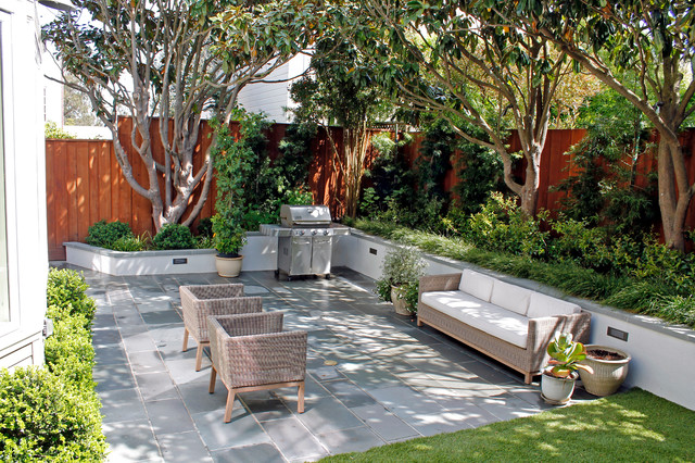 Back Patio Contemporary Patio San Francisco By Terra Ferma Landscapes Houzz Uk