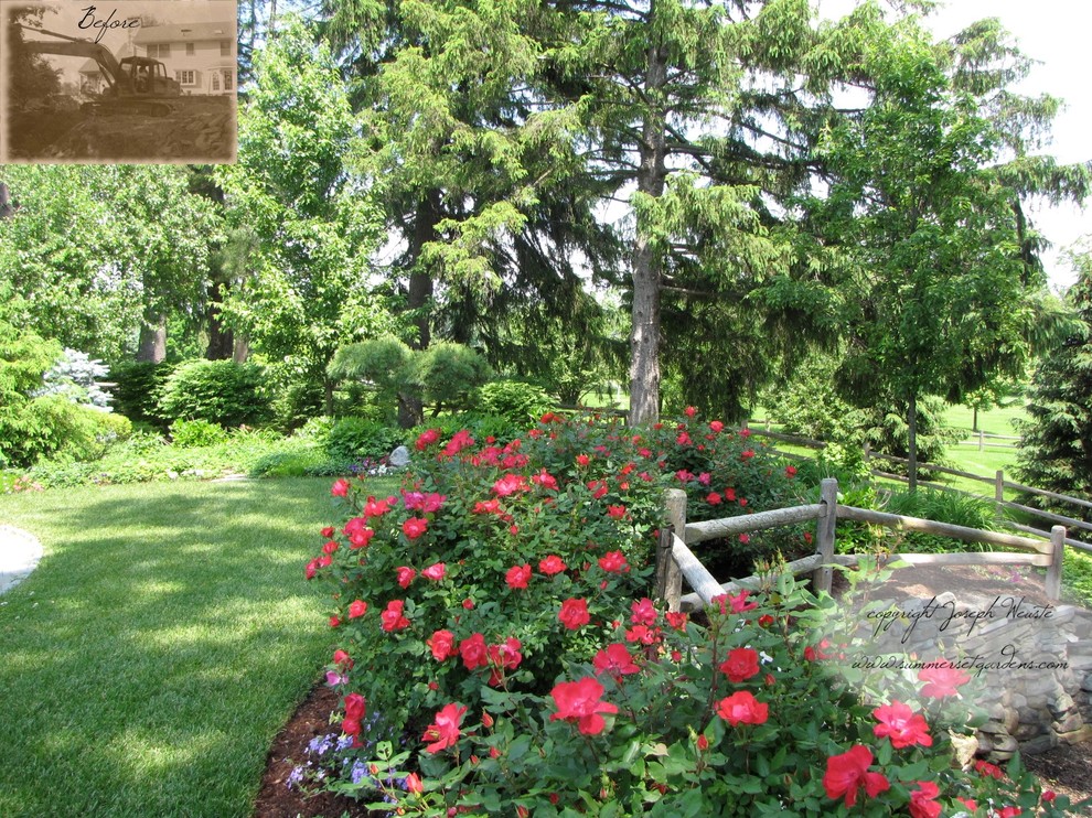 Back Yard Planting Traditional Landscape New York by User Houzz