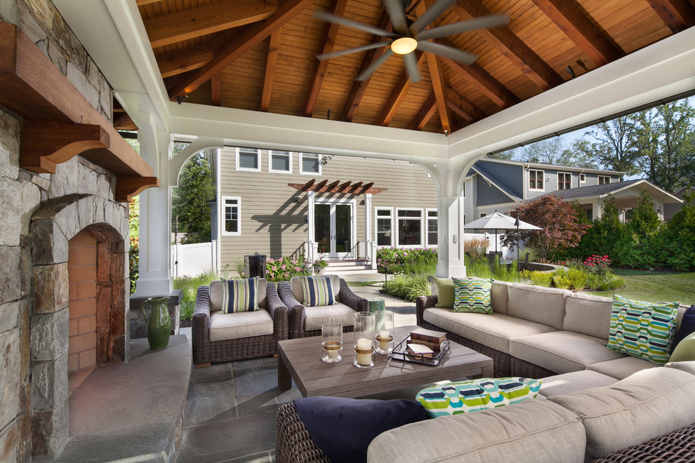 Backyard Bungalow Traditional Landscape DC Metro by SURROUNDS