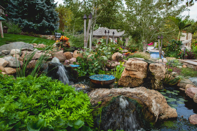 Backyard Dream - Exotique - Jardin - Omaha - par Sun Valley Landscaping