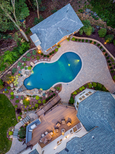 Warren New Jerseys - Luxury Pool Design and the Ultimate Backyard Oasis — K  & C Land Design & Construction
