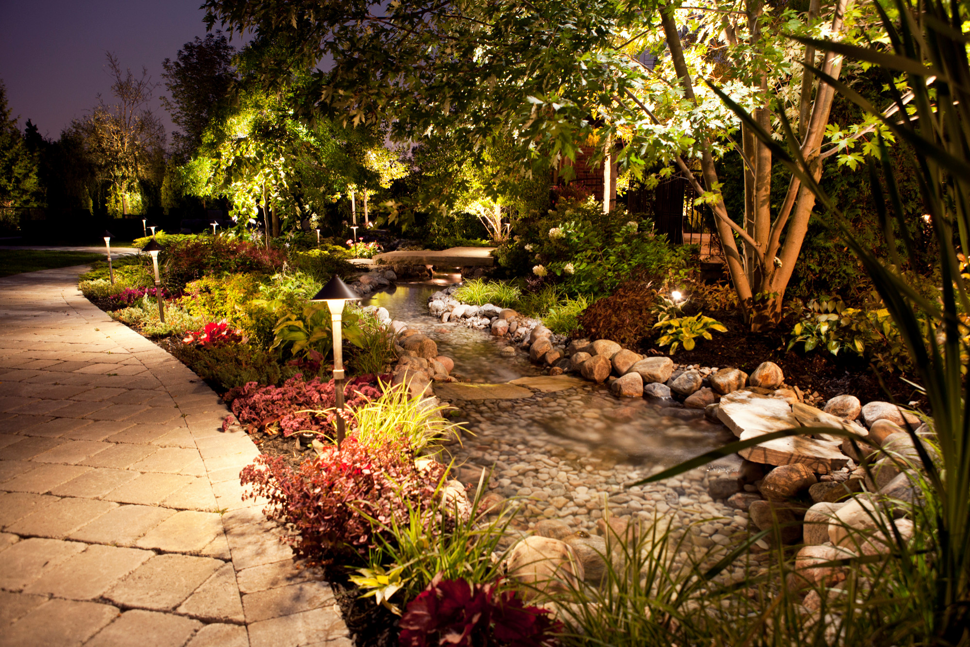 Garden Stream - Photos & Ideas | Houzz