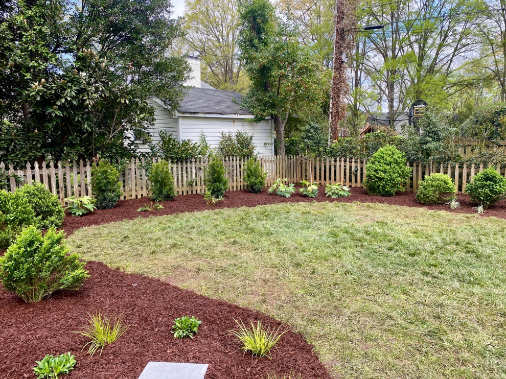 This is an example of a garden in Charlotte.
