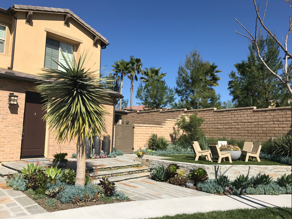 Baker Ranch Lake Forest Residence Contemporary Landscape Orange
