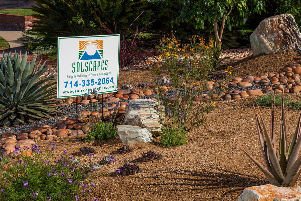 Barker Way, Placentia Southwestern Landscape Orange County by