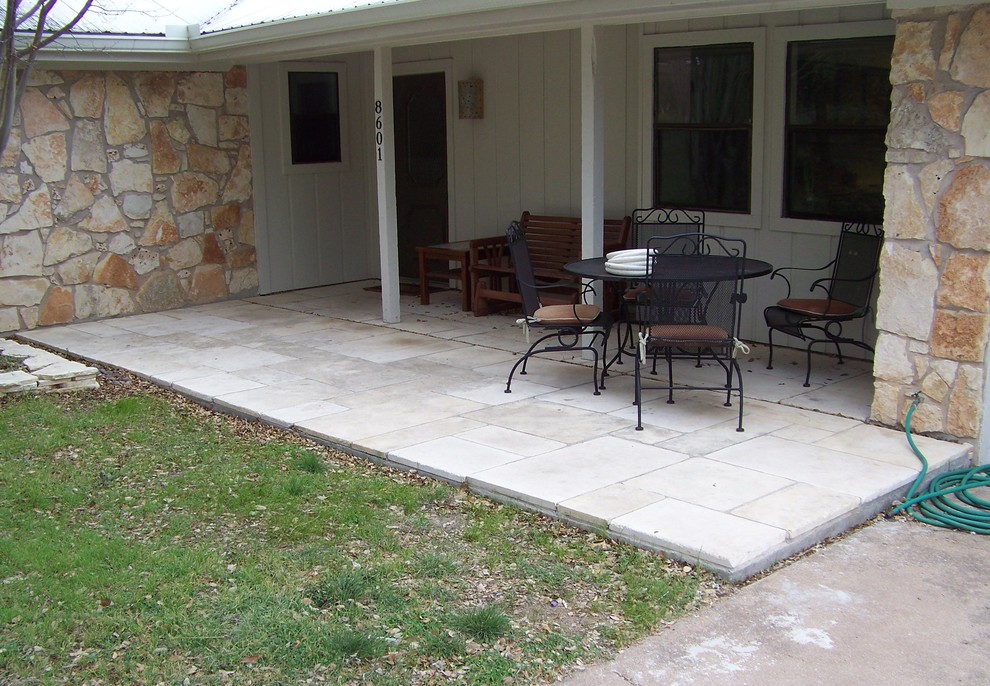 Classic garden in Austin.