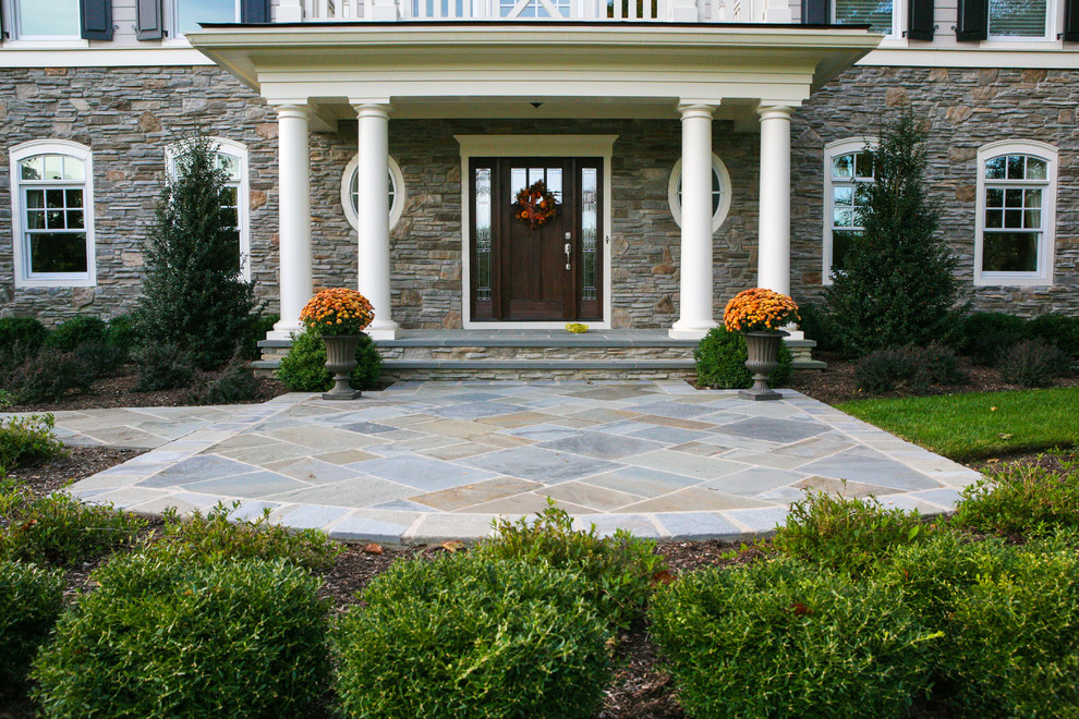 Basking Ridge NJ, Complete Property Masterplan & Installation Traditional Garden New York