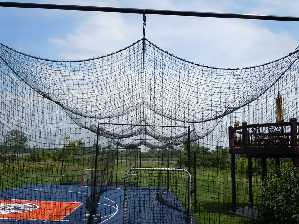 Batting Cages Traditional Landscape Chicago by Sport Court