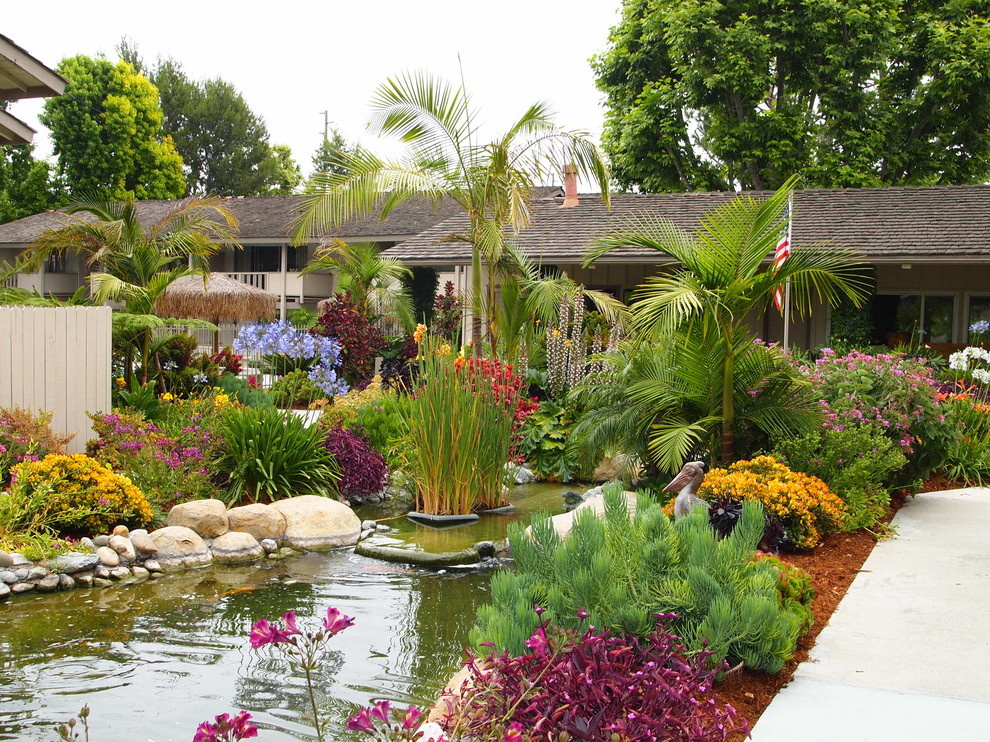 Photo of a world-inspired garden in San Diego.