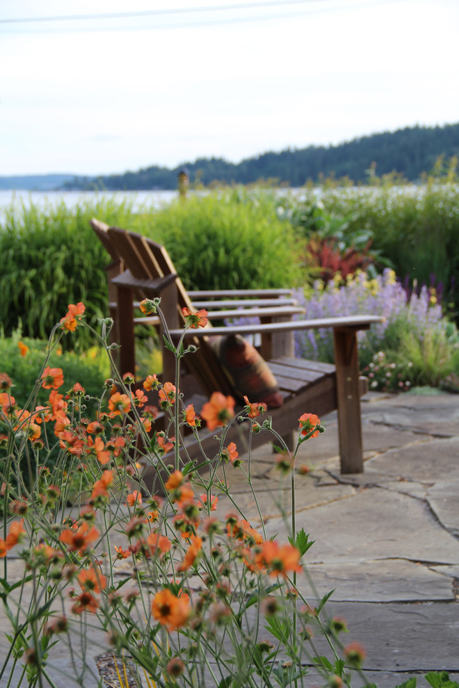 Inspiration for a coastal garden in Seattle.