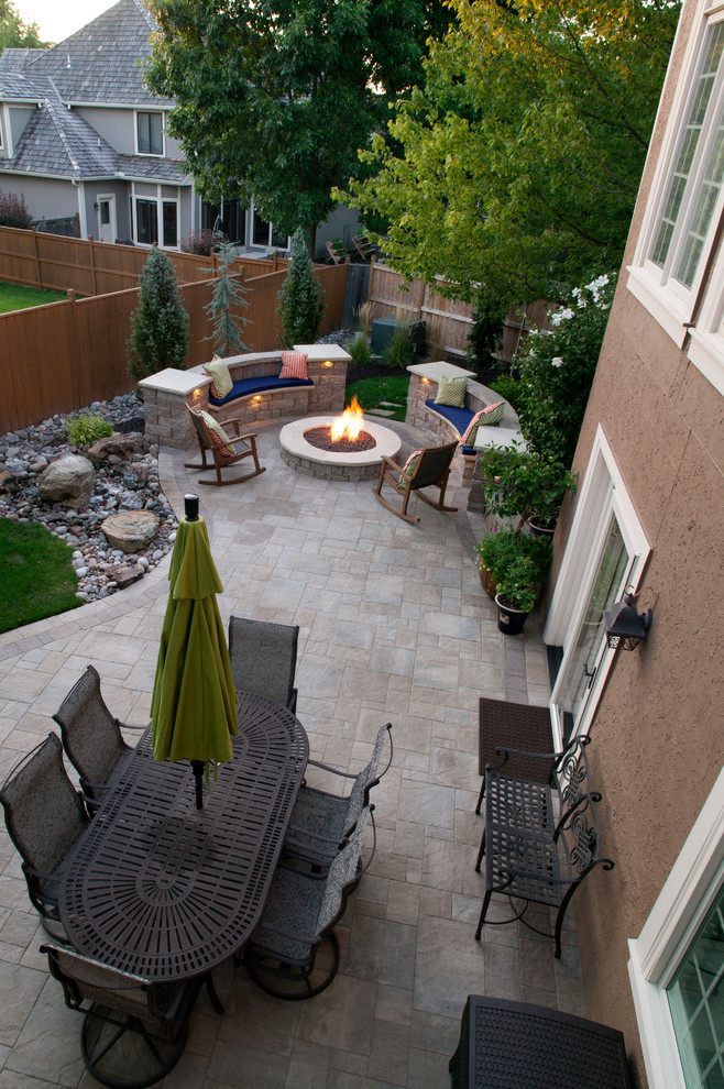 Beausir Residence Traditional Patio Kansas City by MW Lawn and