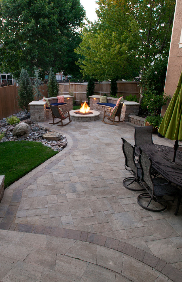 Beausir Residence Traditional Patio Kansas City by MW Lawn and