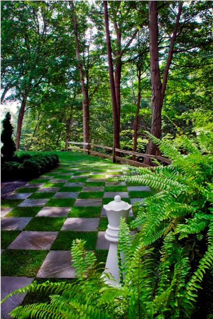 Inspiration for an eclectic garden in Chicago.