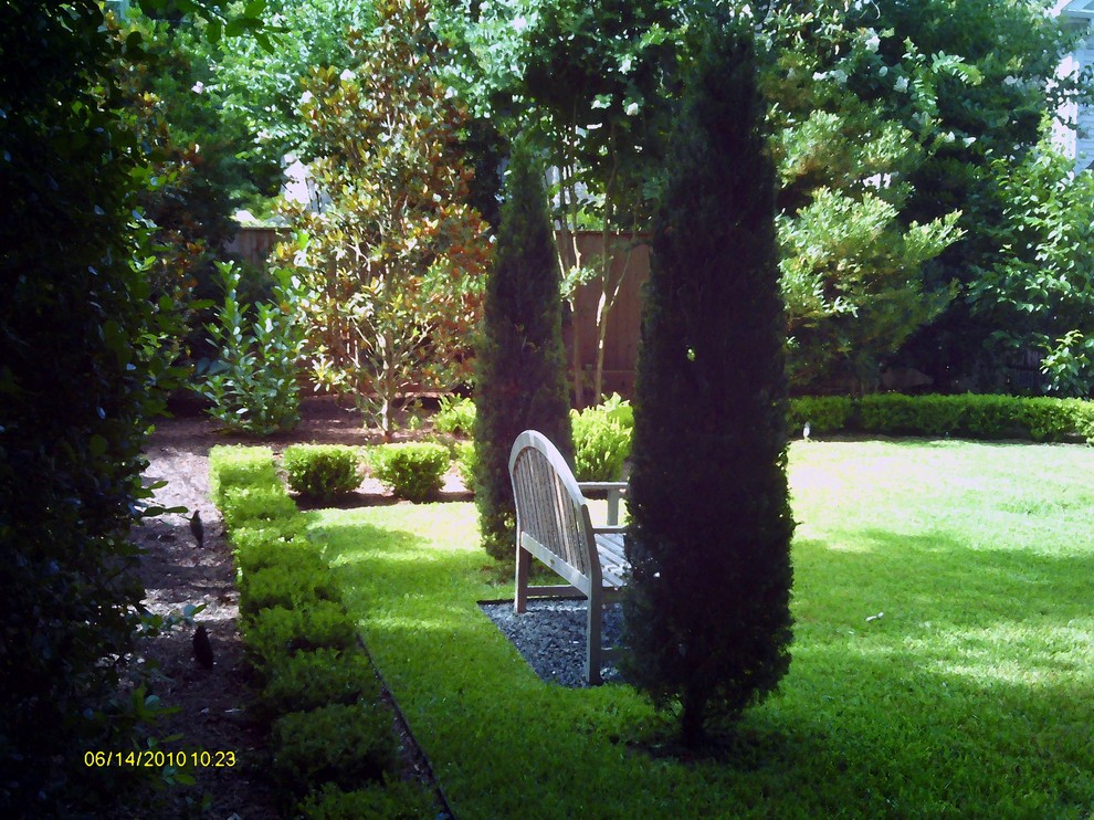 Bild på en vintage trädgård