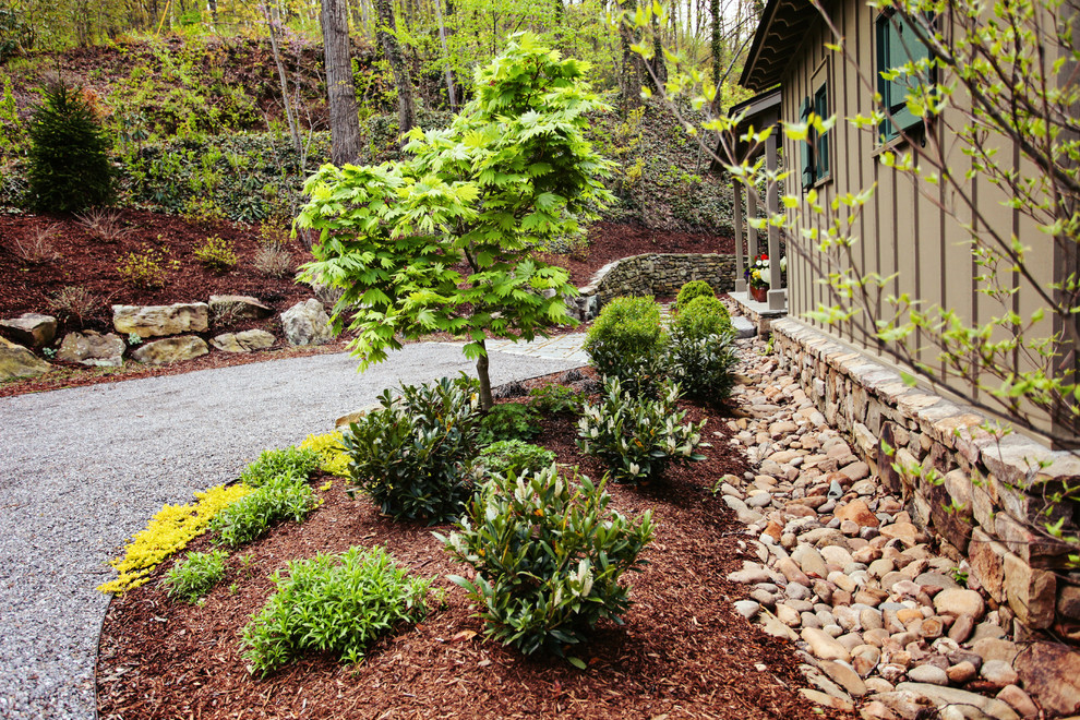Design ideas for a traditional landscaping in Charlotte.