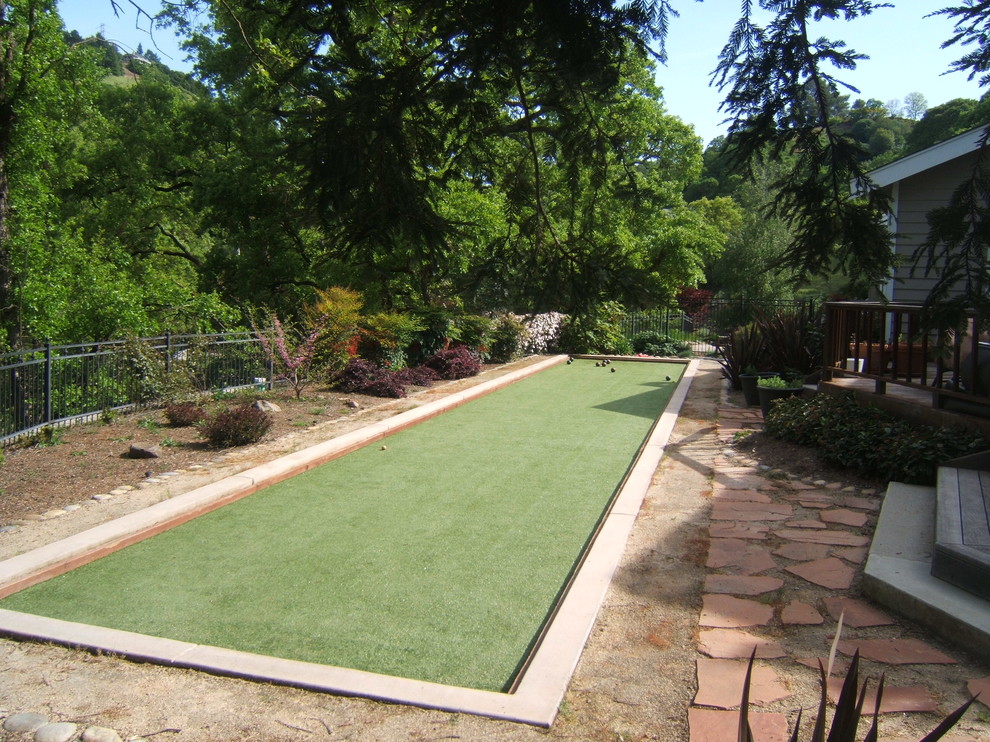 Bocce Ball Courts Traditional Landscape San Francisco by