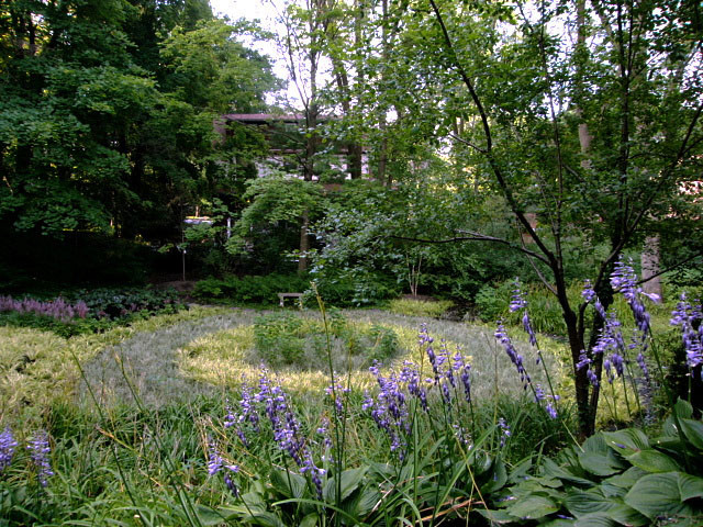 Klassischer Garten in Boston