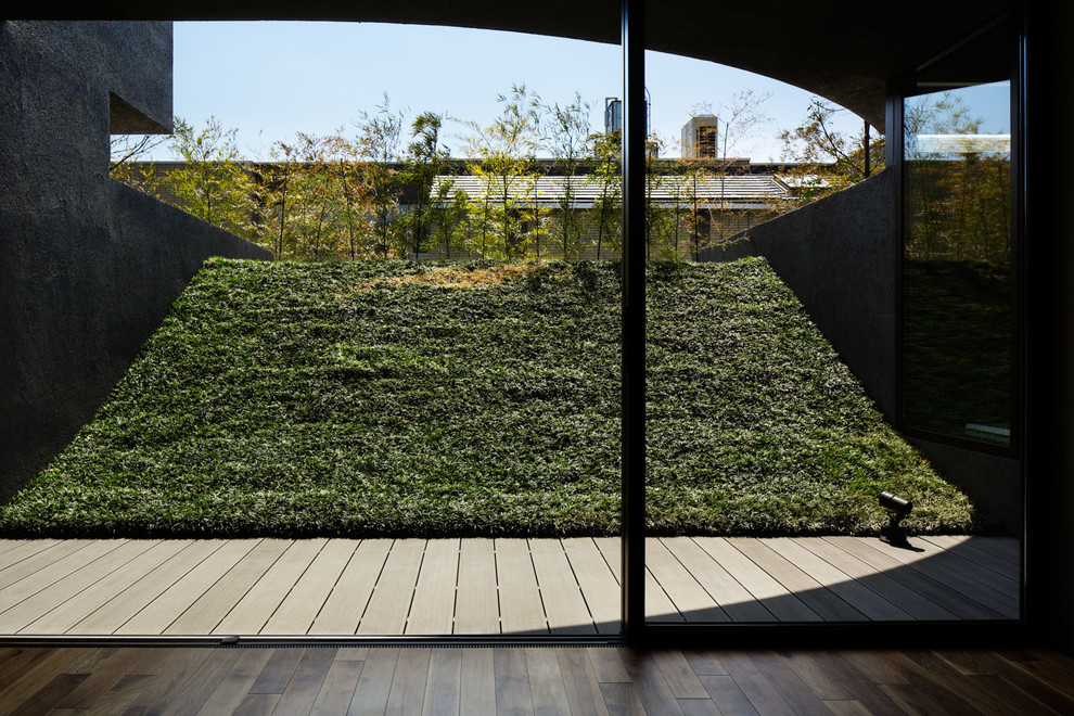 This is an example of a landscaping in Tokyo Suburbs.