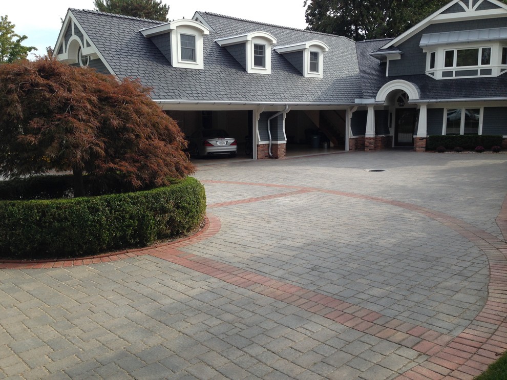 Brick Paver Driveway & Patio Restoration (before) - Landscape - Detroit ...