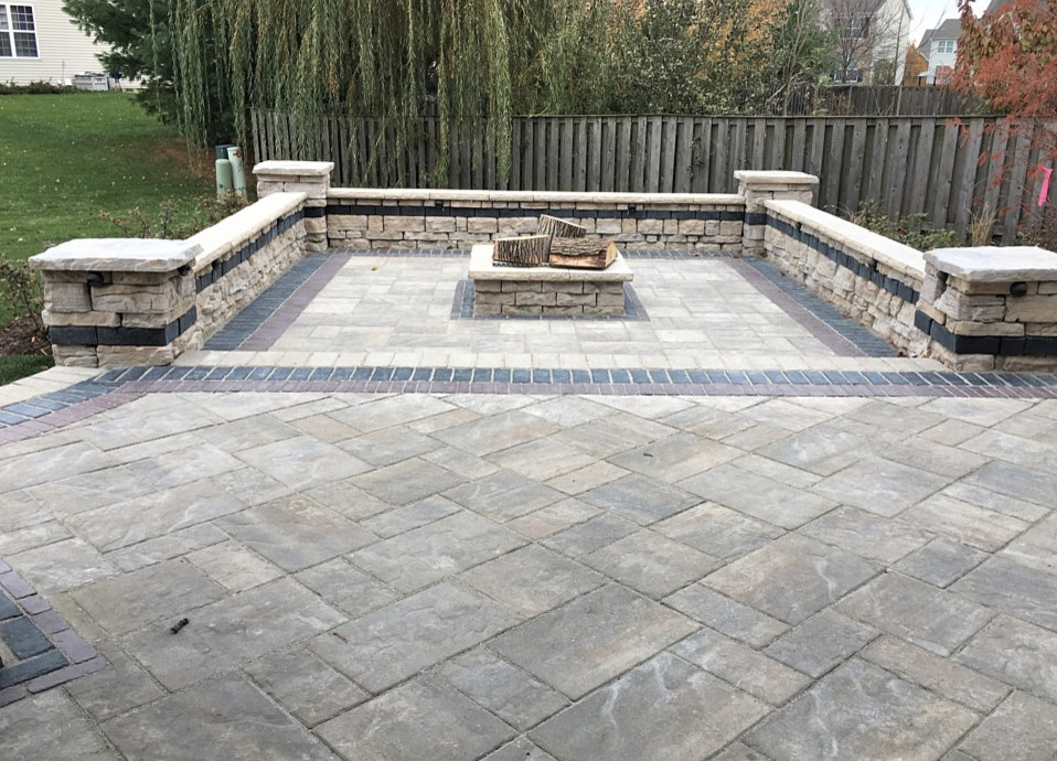 Brick Paver Patio Transitional Landscape Chicago by Innovation Landscape, Inc. Houzz