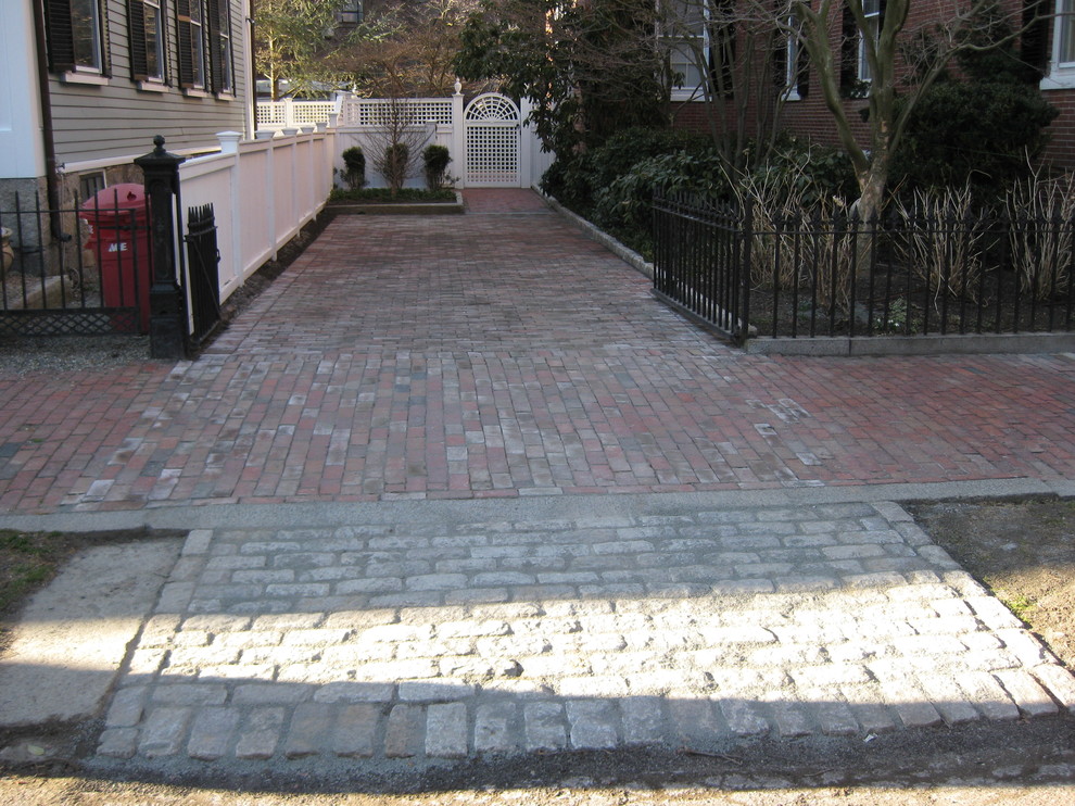 Brick, Stone, and Concrete Paver Driveways and Walkways - Traditional ...