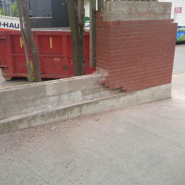 BRICK WALL REPAIR'S AND RECONSTRUCTION Garden Toronto by EMC