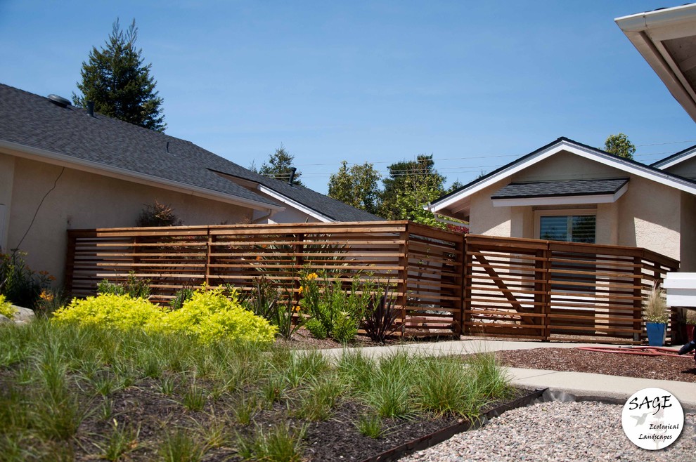 Design ideas for a modern landscaping in San Luis Obispo.