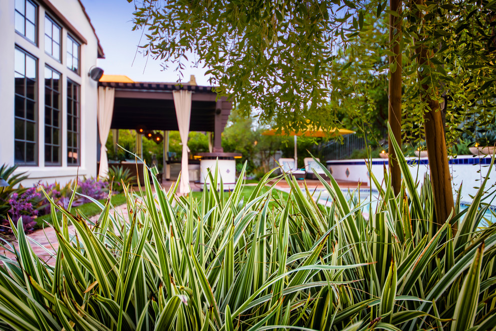 Calabasas Spanish Casual Mediterranean Landscape Los Angeles by