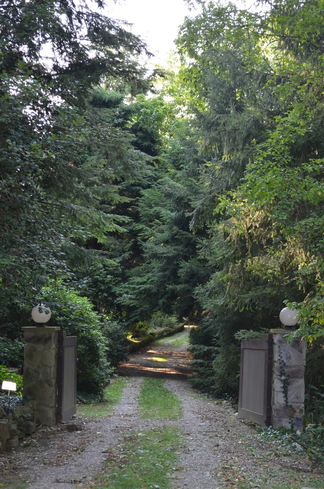 Réalisation d'un jardin bohème.