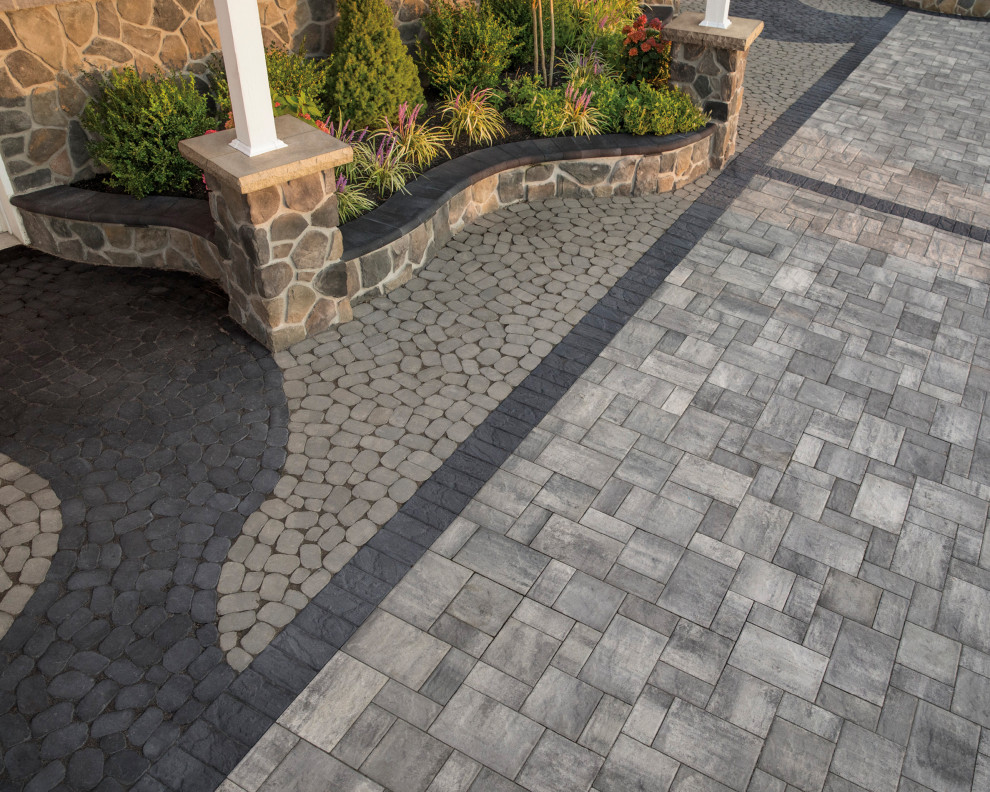 Cambridge Ledgestone Contemporary Landscape New York by Astro