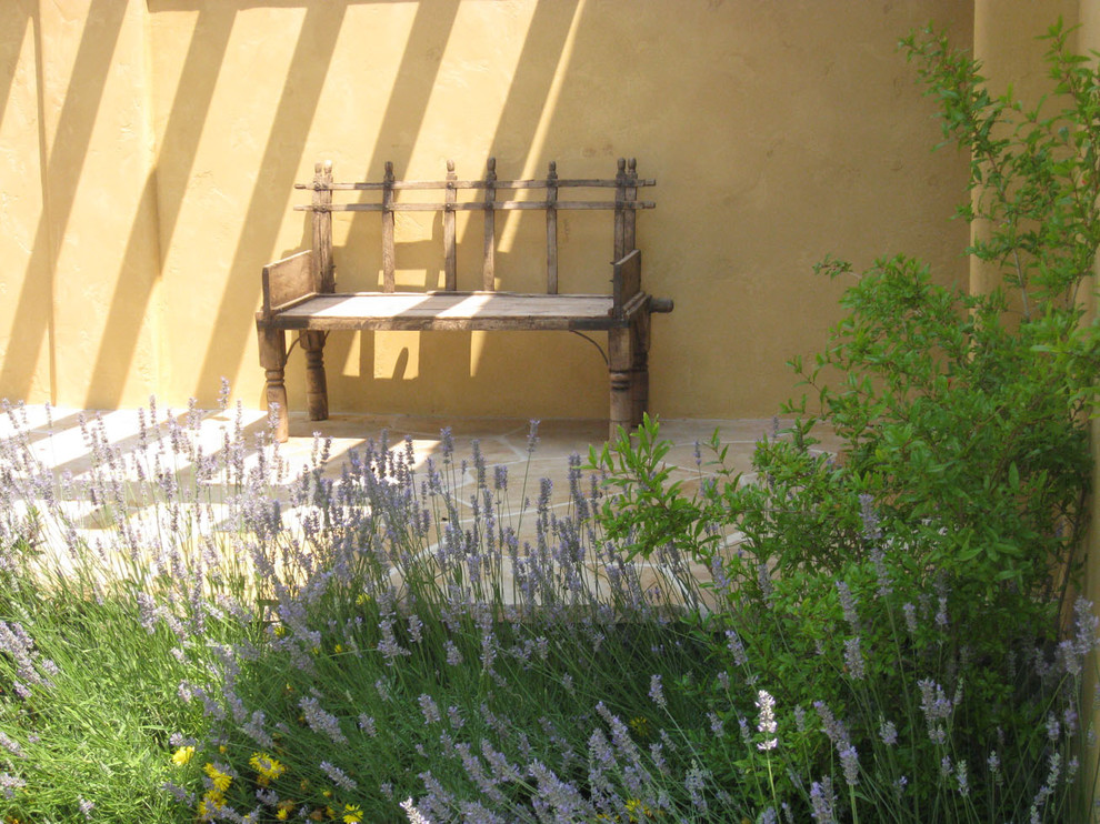 Inspiration for a mediterranean courtyard garden in San Francisco.