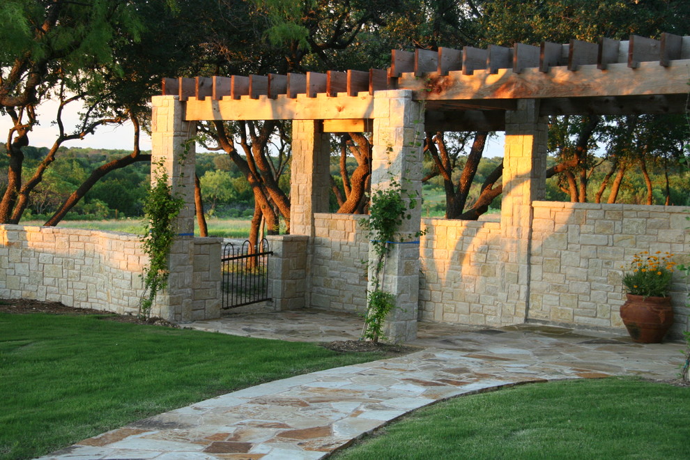 Rustikaler Garten in Dallas