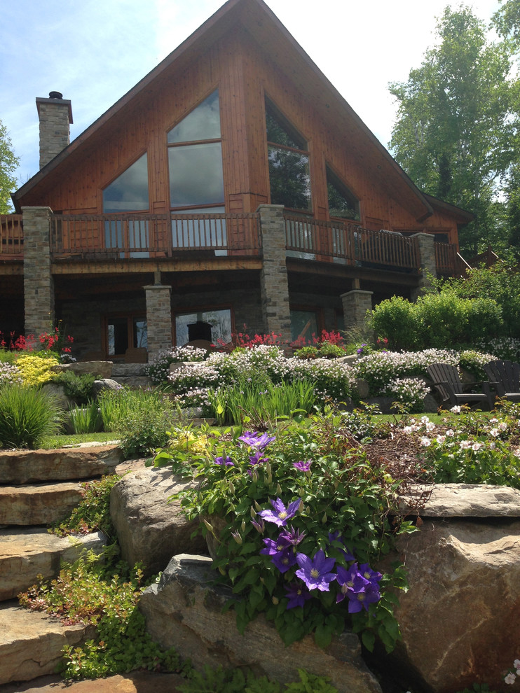 Chalet StDonat, country house landscape Rustic Landscape