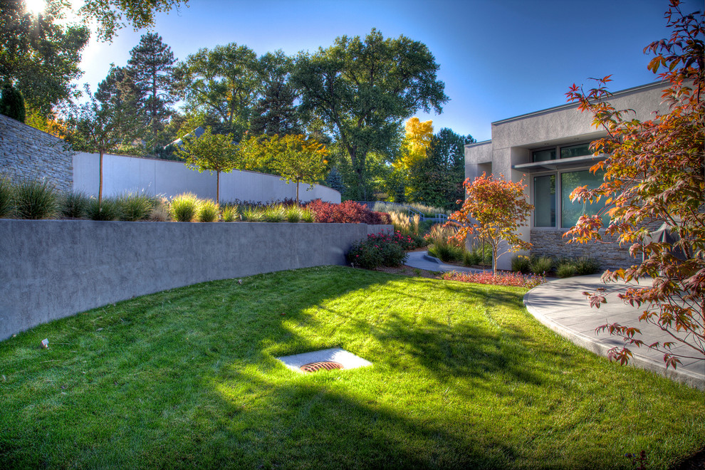 Moderner Garten in Denver