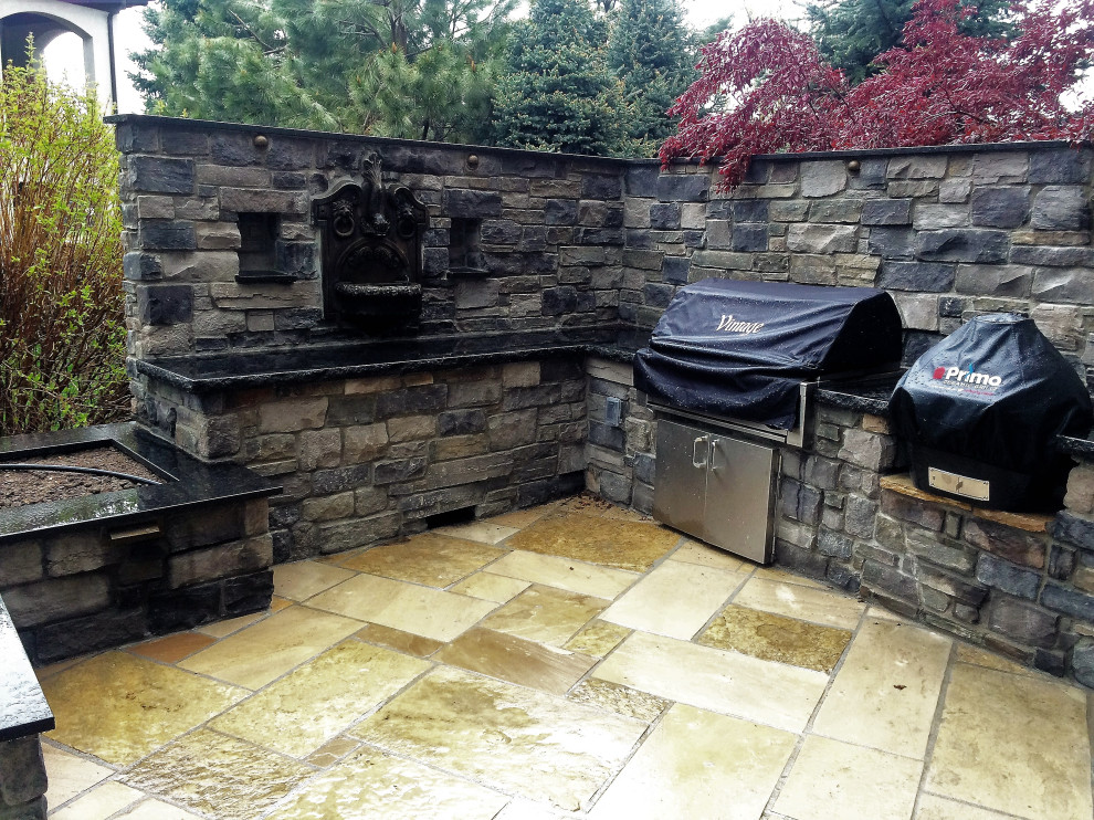 Cherry Hills Luxury Ecléctico Jardín Dénver de Aria Alfresco