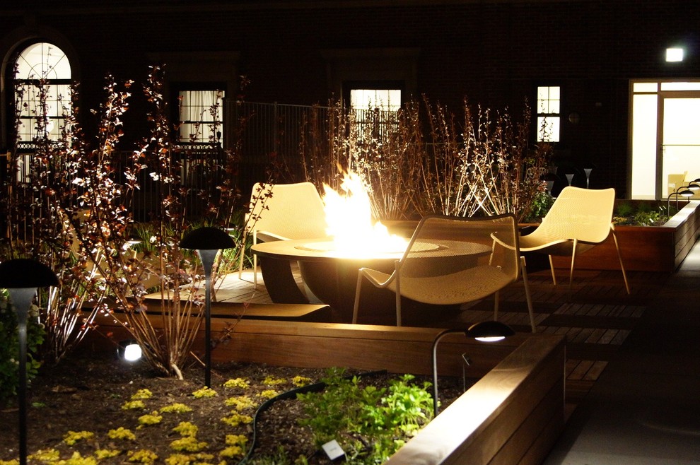 Design ideas for a modern garden in Chicago.