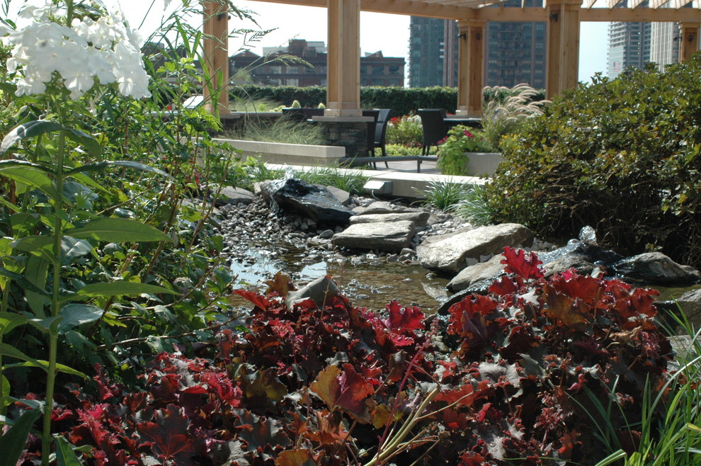 Chicago Rooftop Traditional Landscape Chicago by Blanford