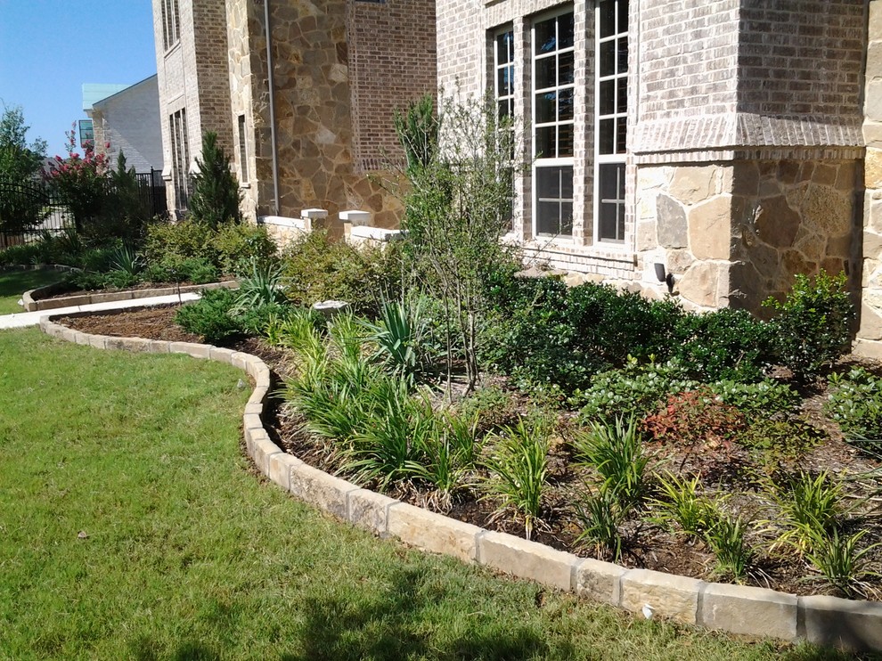 Chopstone Retaining Wall for Flower - Chopstone Retaining Wall For Flower Beds Be Green Texas Lawn Care Img~3e316b9c0a6907e8 9 7284 1 9be2d27
