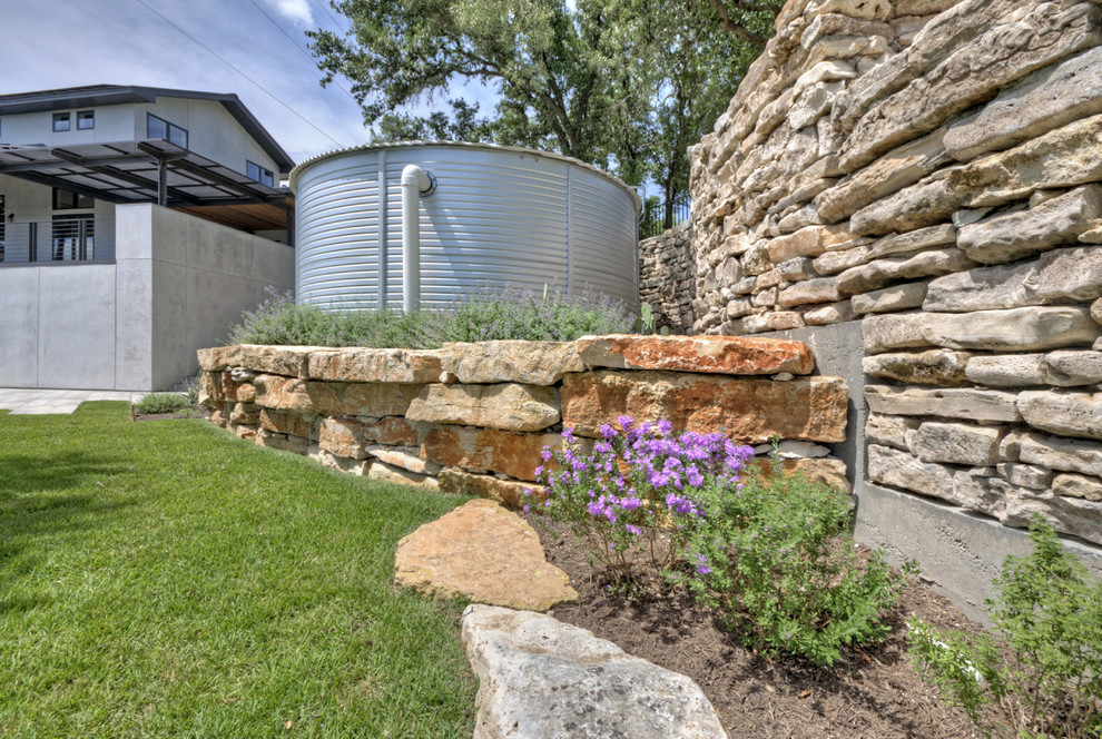 Cistern Project Contemporary Landscape Austin by Pearson